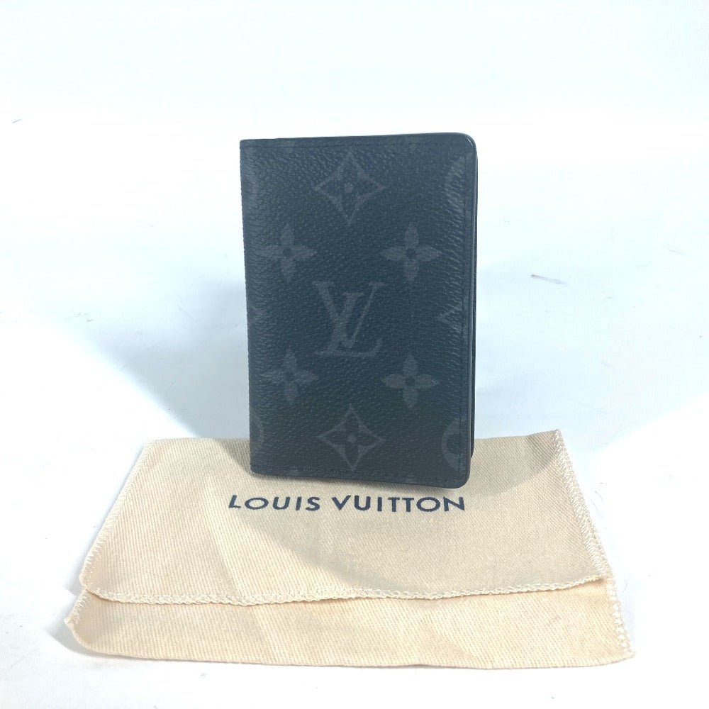 LOUIS VUITTON Card Case M61696 Monogram Eclipse Canvas black Monogram Eclipse Card Case Organizer de Poche