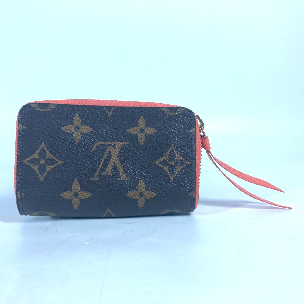 LOUIS VUITTON Coin case M60908 Monogram canvas Brown Monogram Mule cult