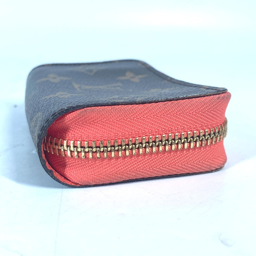 LOUIS VUITTON Coin case M60908 Monogram canvas Brown Monogram Mule cult