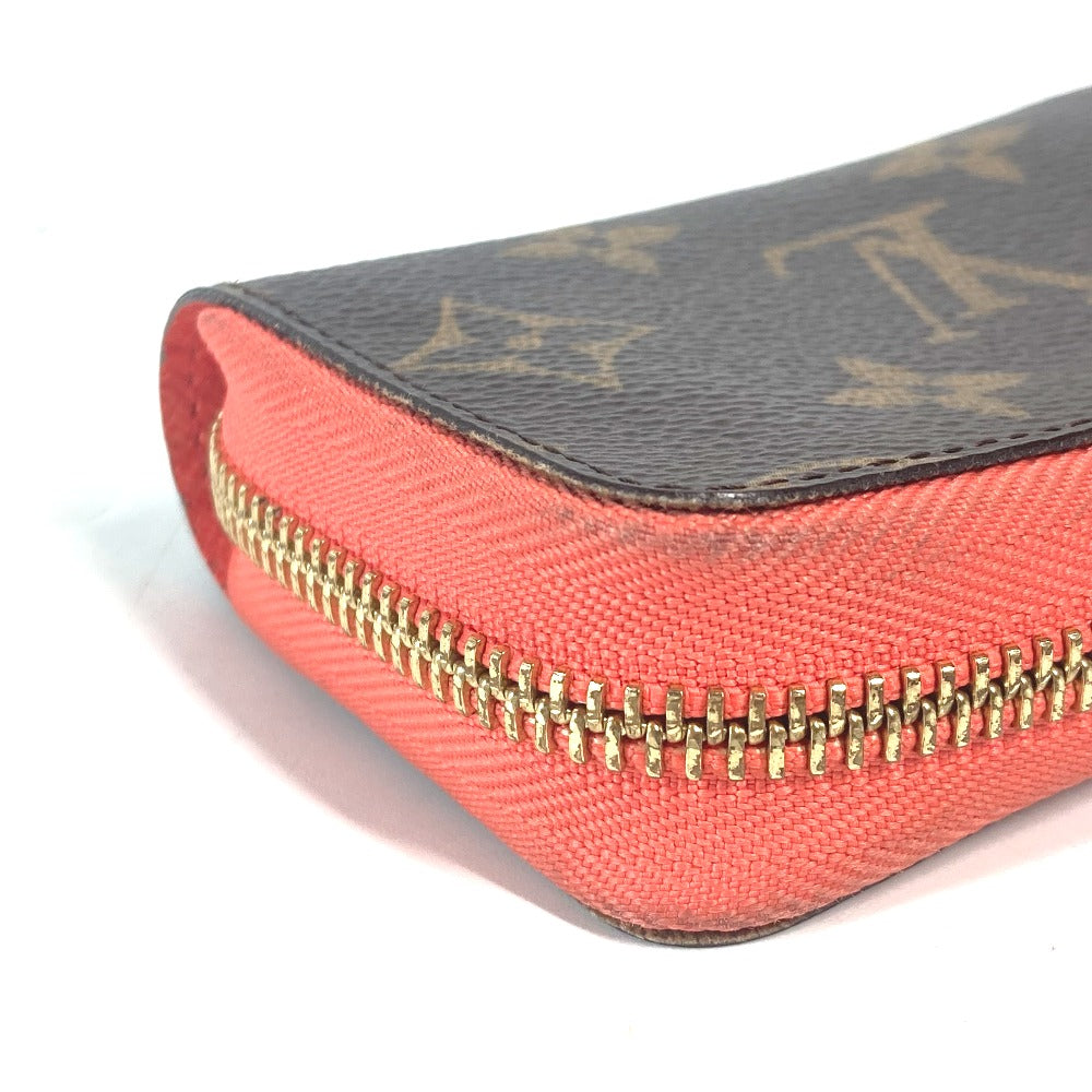 LOUIS VUITTON Coin case M60908 Monogram canvas Brown Monogram Mule cult