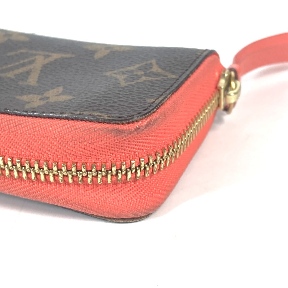LOUIS VUITTON Coin case M60908 Monogram canvas Brown Monogram Mule cult