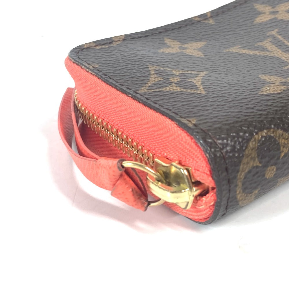 LOUIS VUITTON Coin case M60908 Monogram canvas Brown Monogram Mule cult