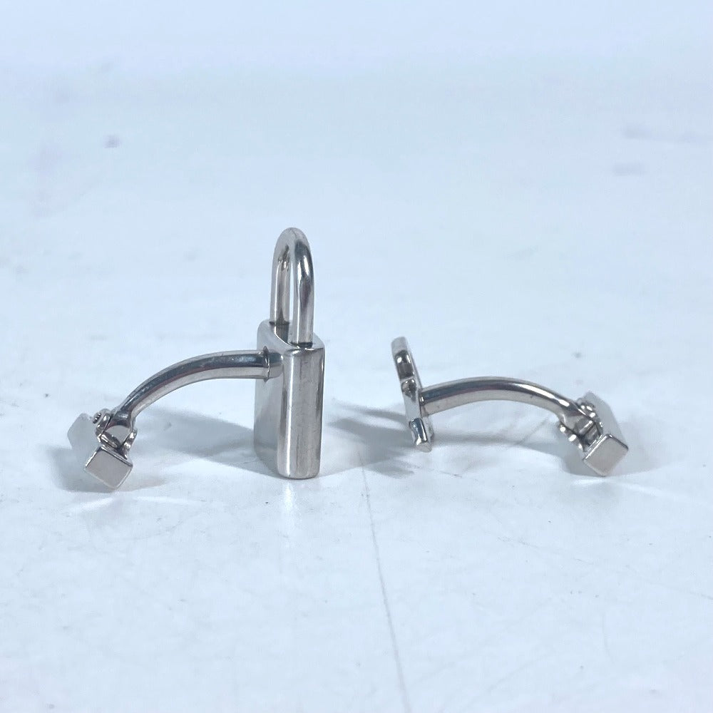 LOUIS VUITTON cuffs M64600 AG925 Silver Button de Manchette Cadena and Clay