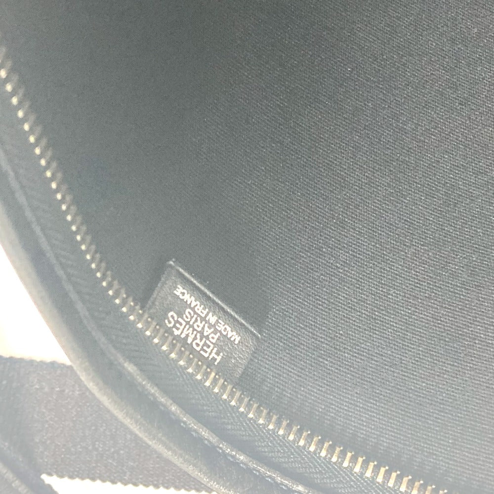 HERMES Shoulder Bag leather black Mrs. hippies