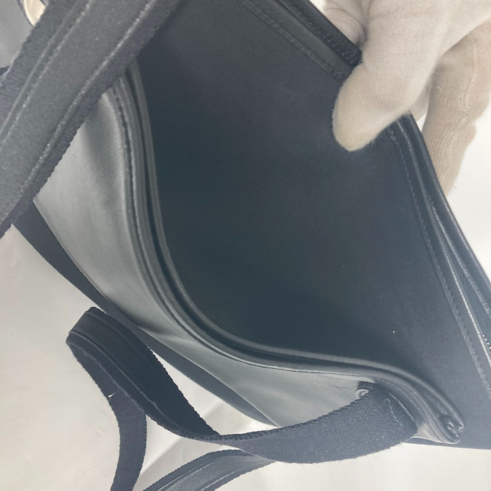 HERMES Shoulder Bag leather black Mrs. hippies