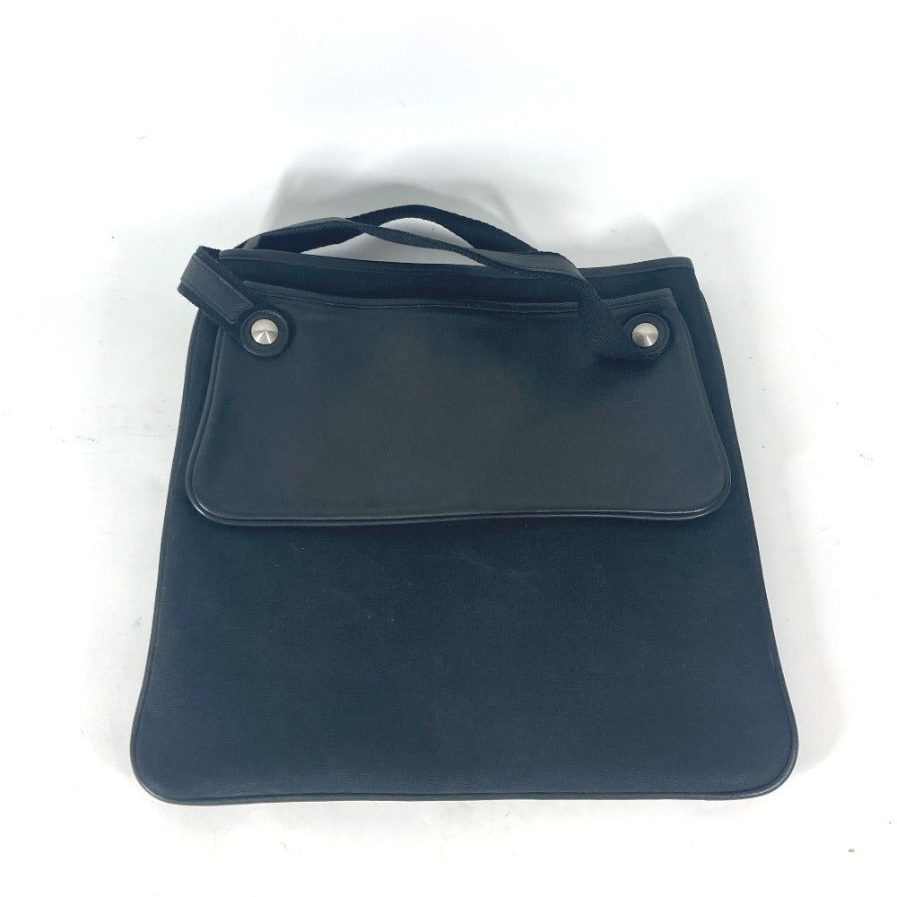HERMES Shoulder Bag leather black Mrs. hippies