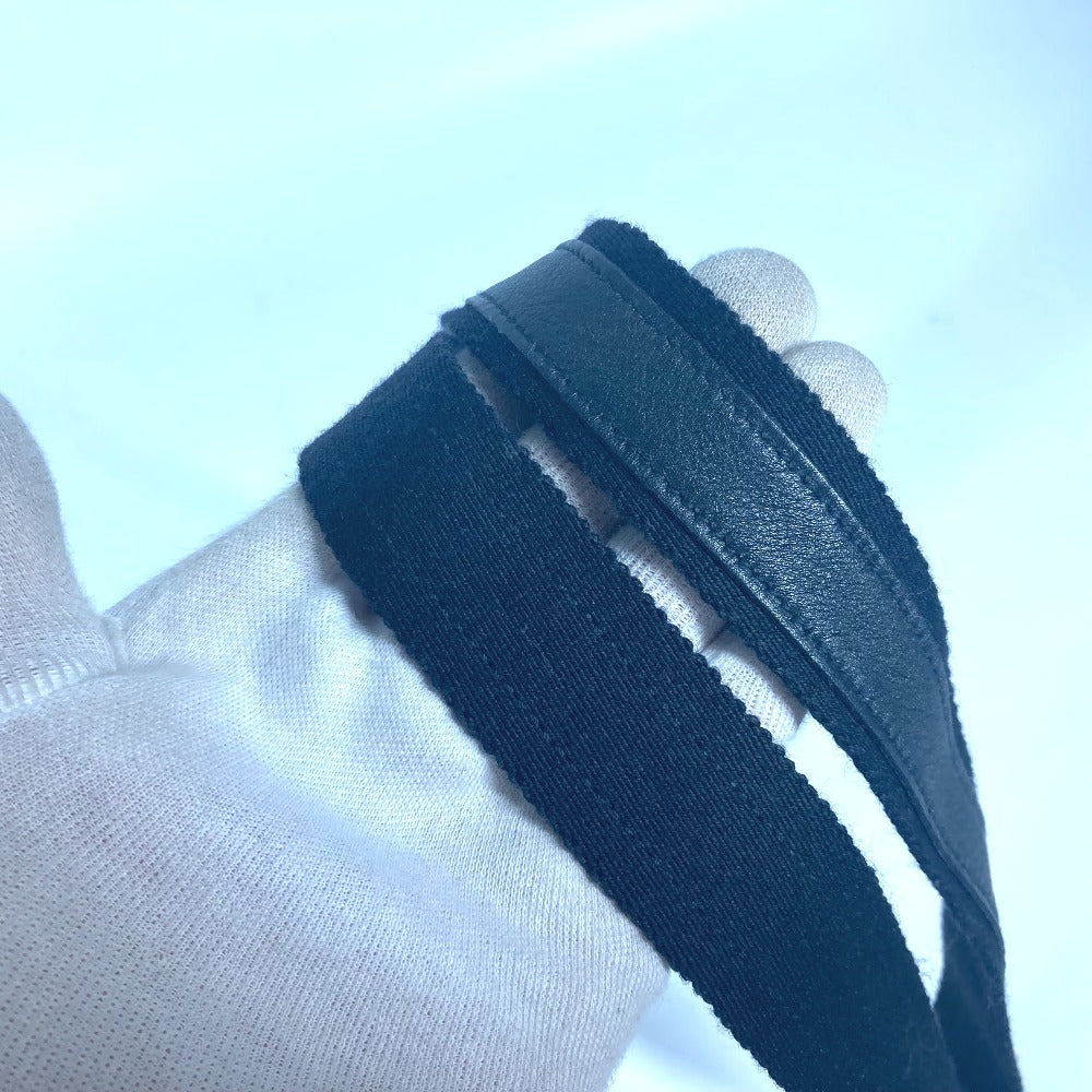 HERMES Shoulder Bag leather black Mrs. hippies