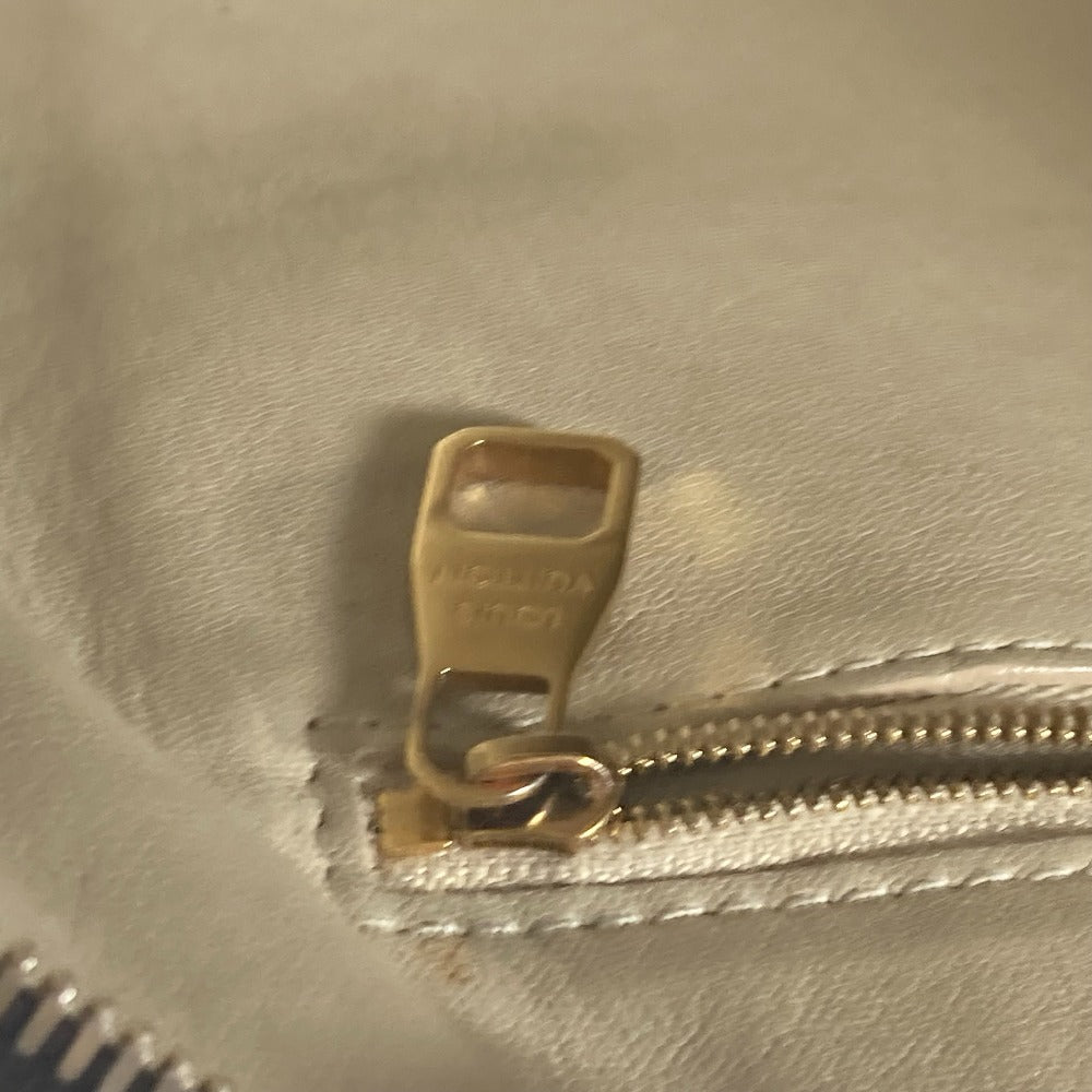 LOUIS VUITTON Handbag M40597 , shiny monogram canvas Brown Shiny monogram LockitPM