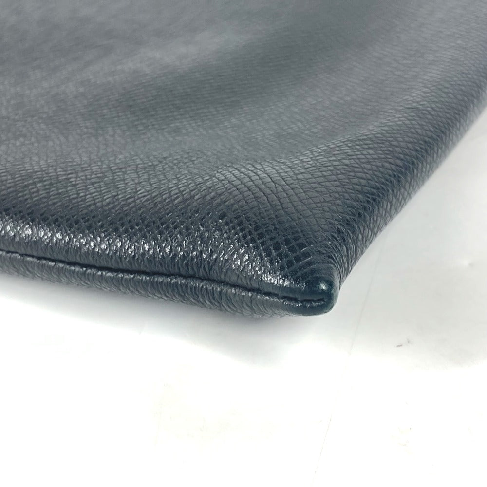 LOUIS VUITTON Clutch bag M30086 Taiga Leather black Taiga Pochette Apollo