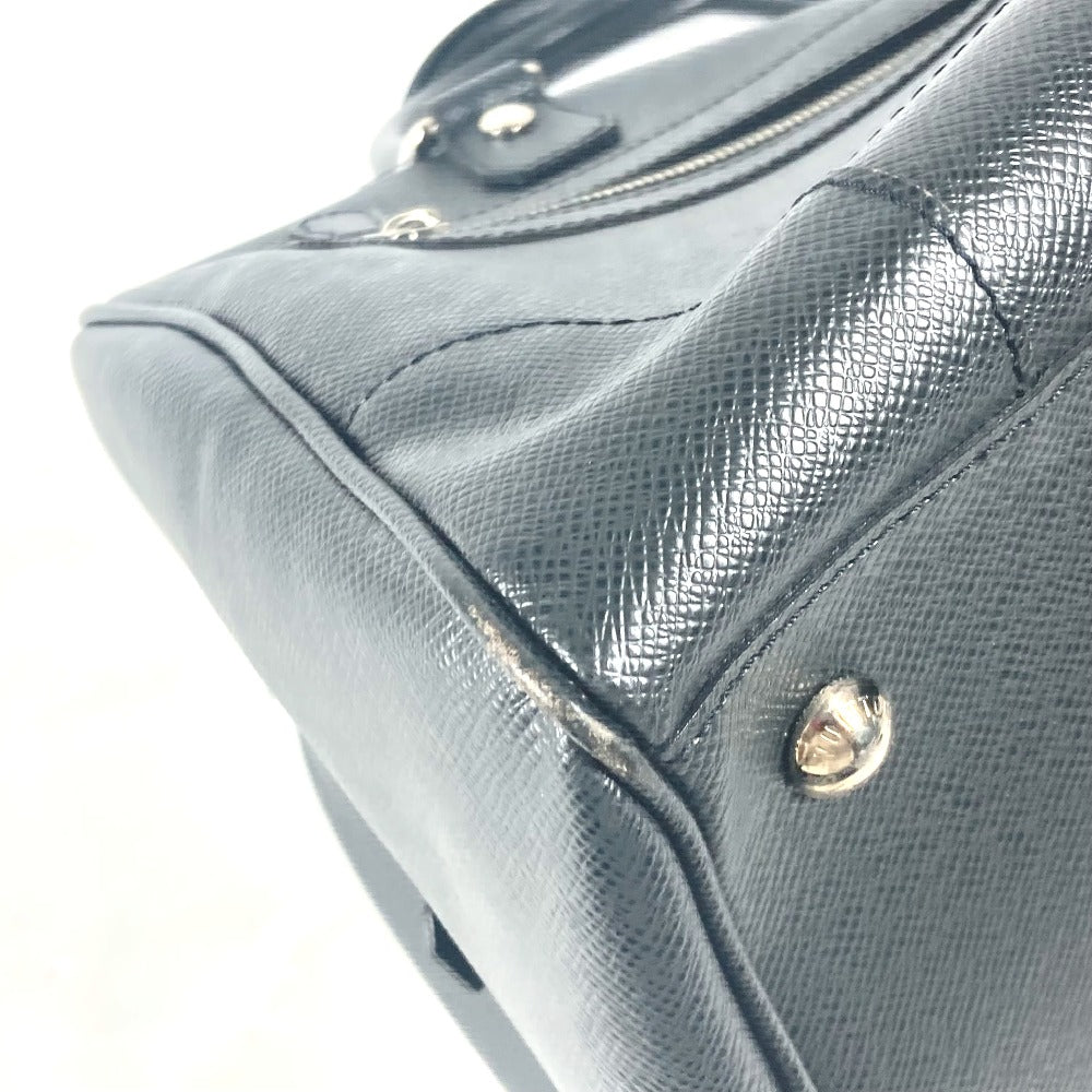 LOUIS VUITTON Boston Duffel bag M31152 Taiga Leather black Taiga Stanislav