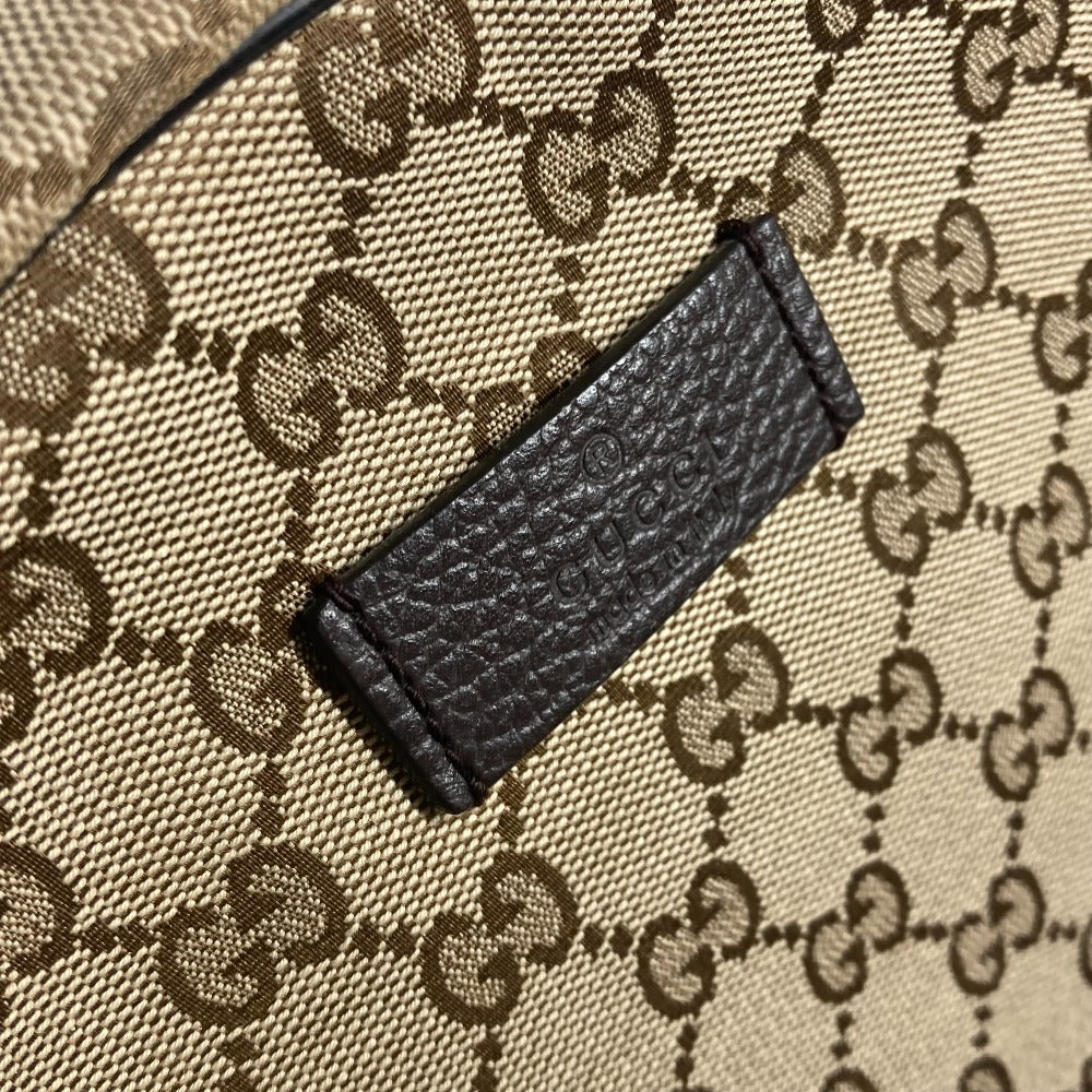 GUCCI Backpack 449906 GG canvas / leather beige GG Backpack