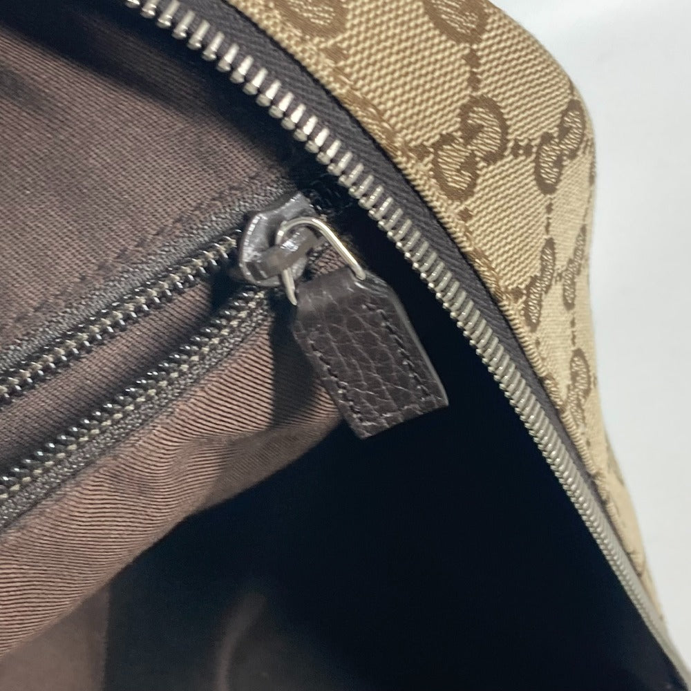 GUCCI Backpack 449906 GG canvas / leather beige GG Backpack