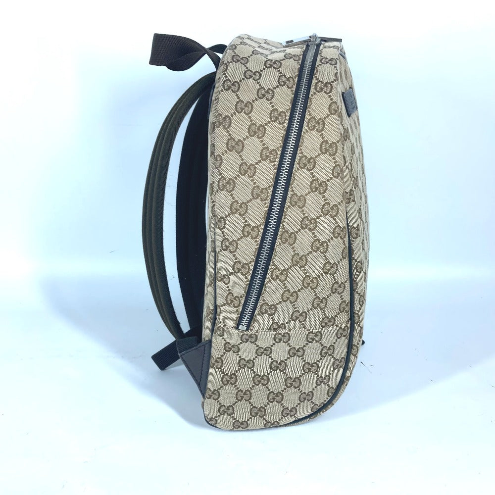 GUCCI Backpack 449906 GG canvas / leather beige GG Backpack