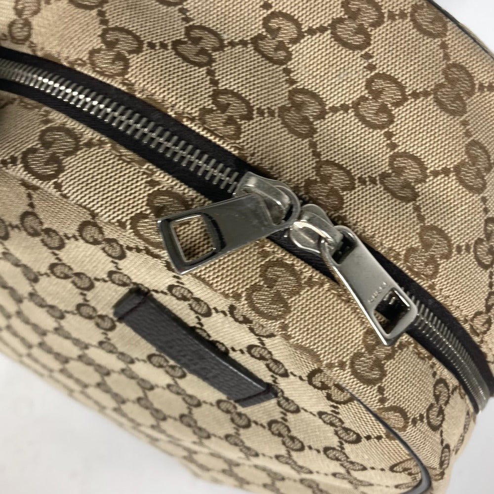 GUCCI Backpack 449906 GG canvas / leather beige GG Backpack