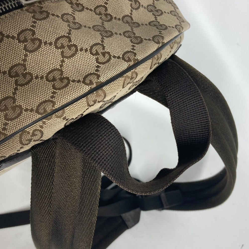 GUCCI Backpack 449906 GG canvas / leather beige GG Backpack