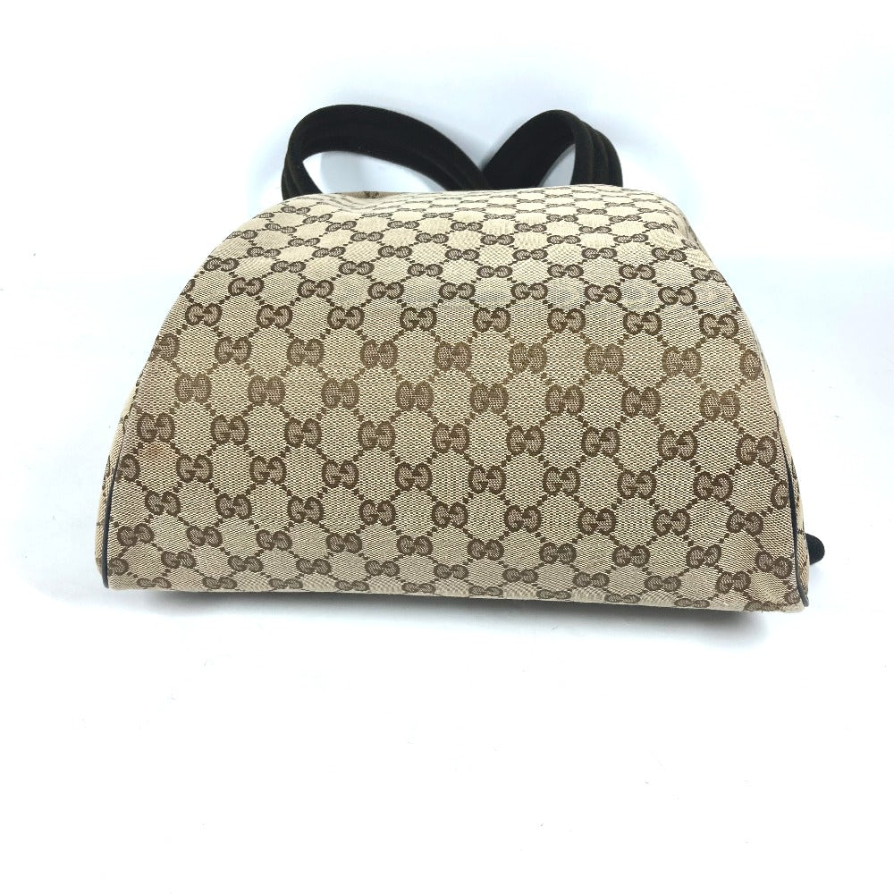 GUCCI Backpack 449906 GG canvas / leather beige GG Backpack
