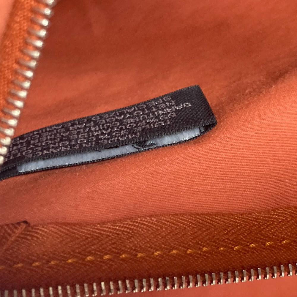 HERMES Boston Duffel bag Towal chevron Orange Sports 2WAY Bag Shoulder Bag Sac de Golf 47