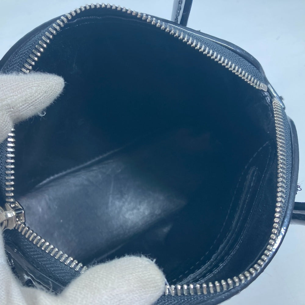 LOUIS VUITTON Handbag M40770 Patent leather black Monogram Vernis LockitBB Booklet
