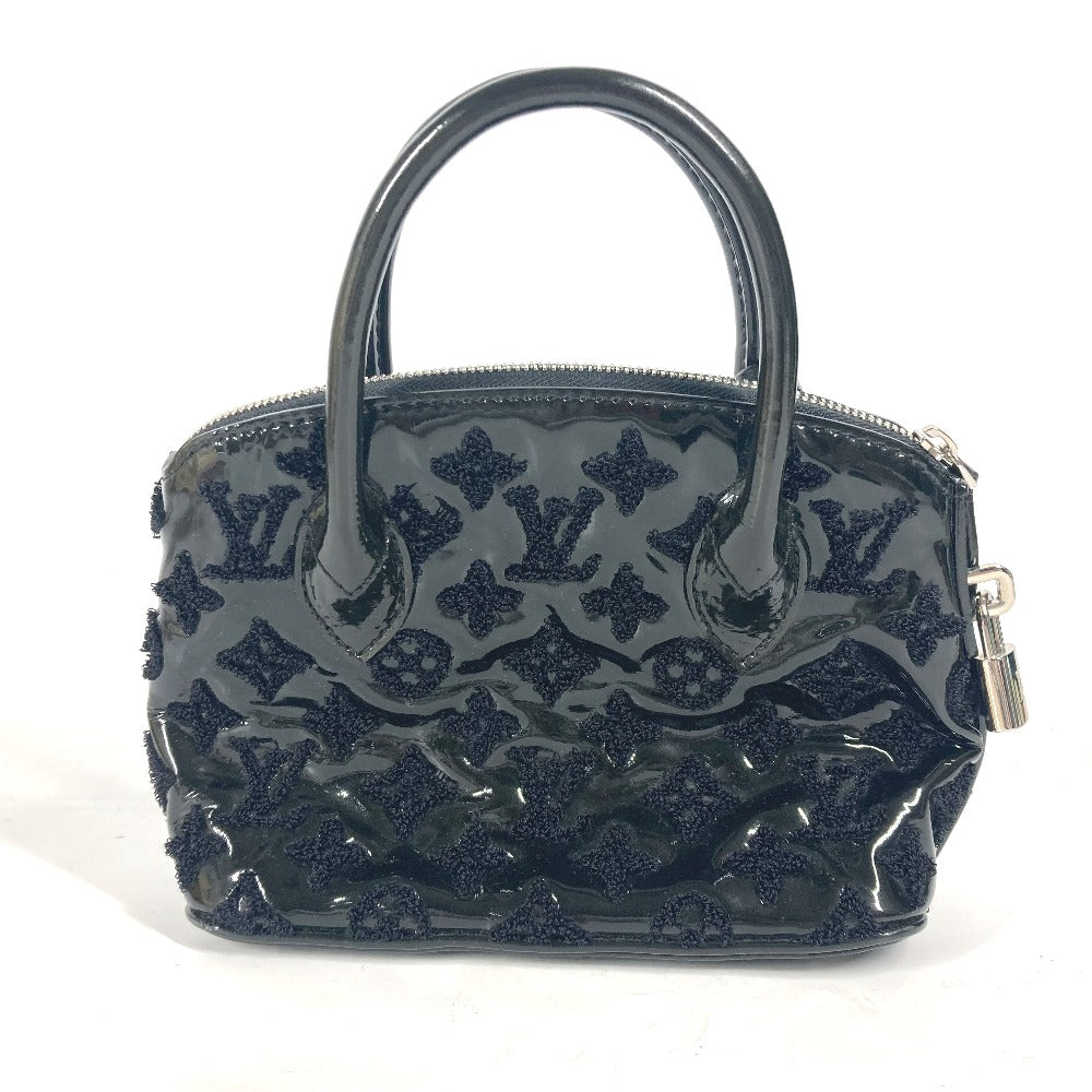 LOUIS VUITTON Handbag M40770 Patent leather black Monogram Vernis LockitBB Booklet