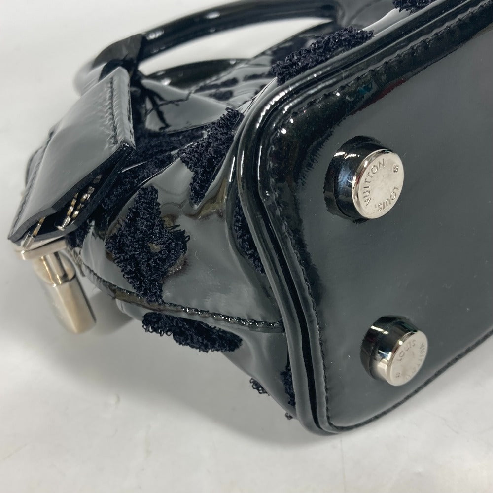 LOUIS VUITTON Handbag M40770 Patent leather black Monogram Vernis LockitBB Booklet
