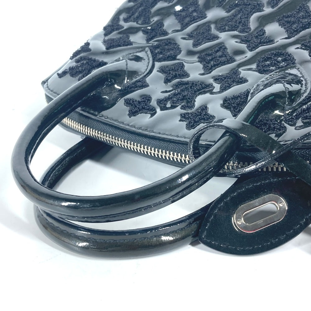 LOUIS VUITTON Handbag M40770 Patent leather black Monogram Vernis LockitBB Booklet