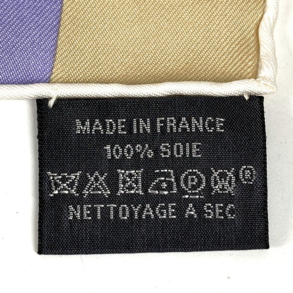 HERMES scarf silk purple Della Cavalleria Favolosa Carre90