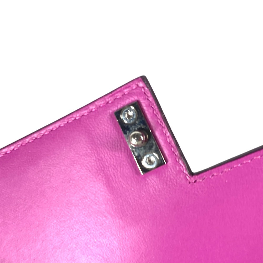 HERMES Clutch bag Shave purple Veru