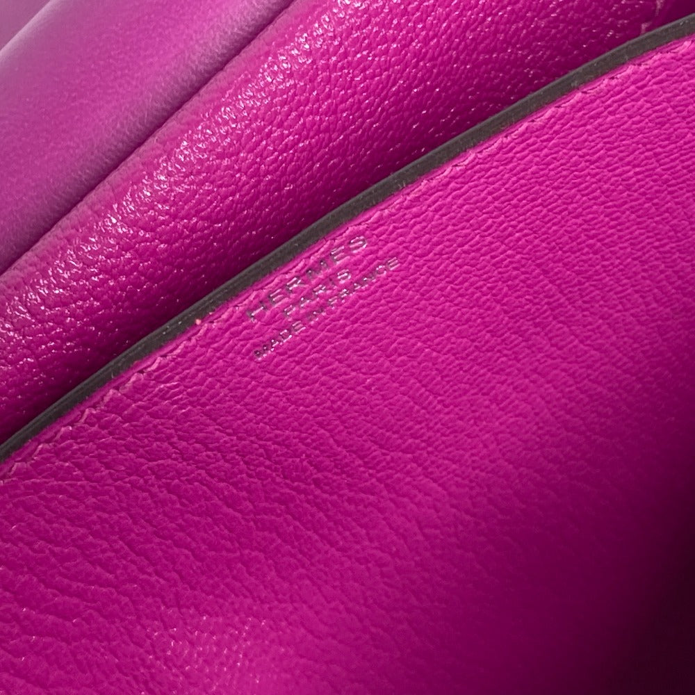 HERMES Clutch bag Shave purple Veru