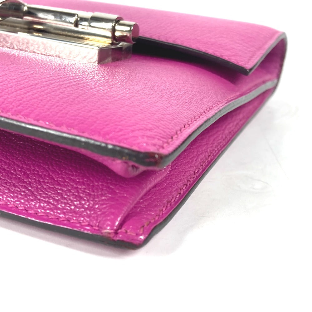 HERMES Clutch bag Shave purple Veru