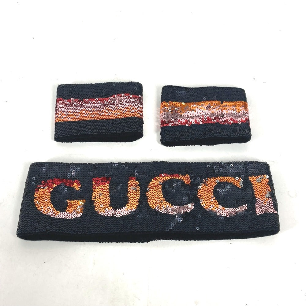 GUCCI Other accessories cotton multicolor Sequin logo S