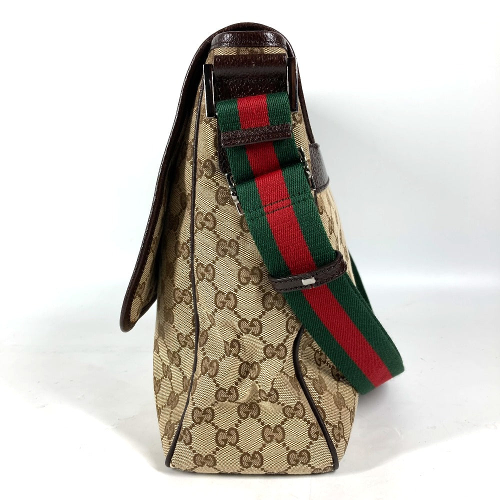 GUCCI Shoulder Bag 233052 GG canvas/leather , GG canvas/leather beige GG Shelly line