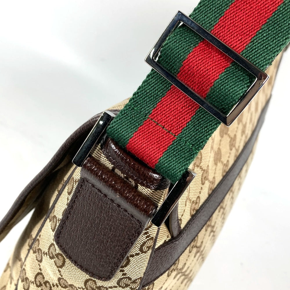 GUCCI Shoulder Bag 233052 GG canvas/leather , GG canvas/leather beige GG Shelly line
