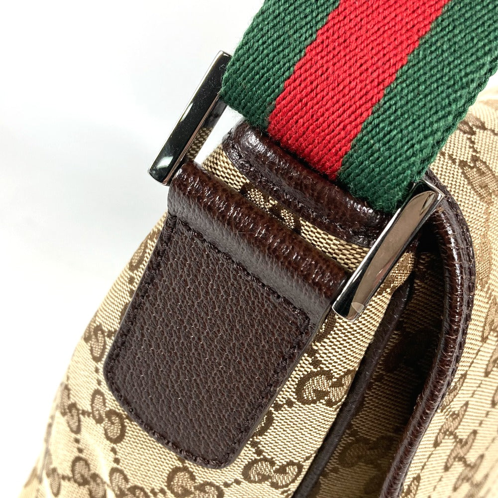 GUCCI Shoulder Bag 233052 GG canvas/leather , GG canvas/leather beige GG Shelly line