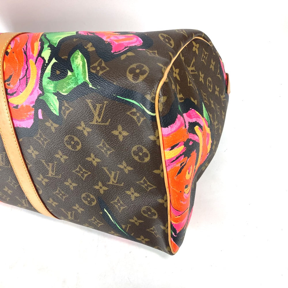 LOUIS VUITTON Boston Duffel bag M48605 Monogram canvas Brown Monogram Rose Keepall 50