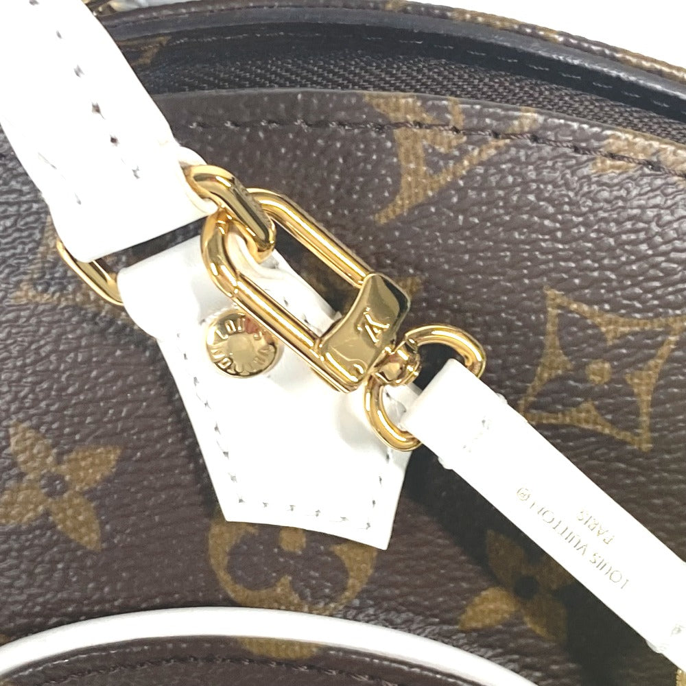 LOUIS VUITTON Handbag M20752 Monogram Vernis, Leather Brown Monogram LV Match Ellipse MM