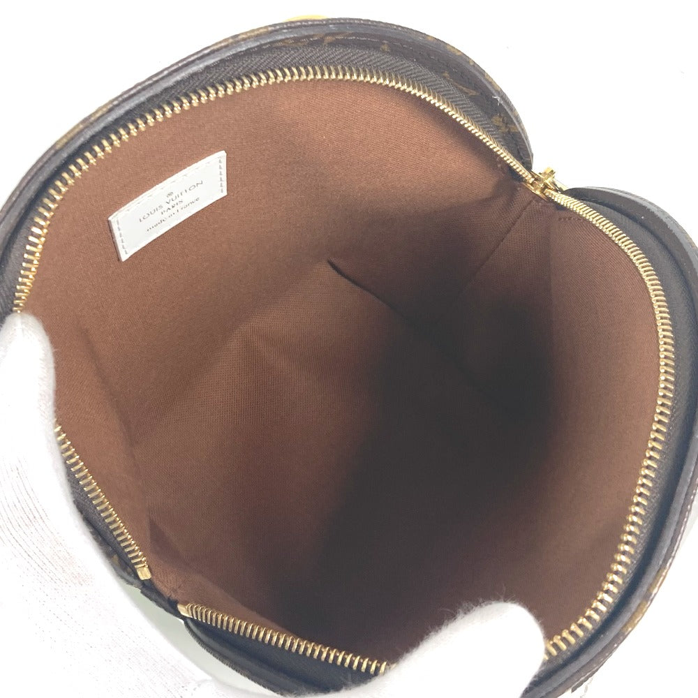 LOUIS VUITTON Handbag M20752 Monogram Vernis, Leather Brown Monogram LV Match Ellipse MM