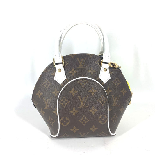 LOUIS VUITTON Handbag M20752 Monogram Vernis, Leather Brown Monogram LV Match Ellipse MM