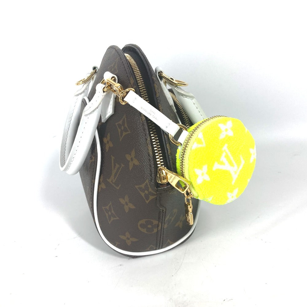 LOUIS VUITTON Handbag M20752 Monogram Vernis, Leather Brown Monogram LV Match Ellipse MM