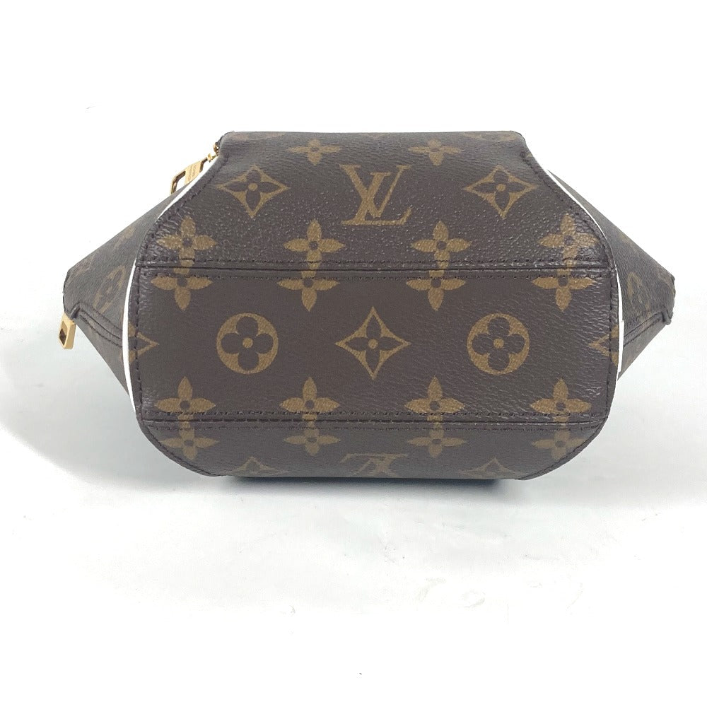 LOUIS VUITTON Handbag M20752 Monogram Vernis, Leather Brown Monogram LV Match Ellipse MM
