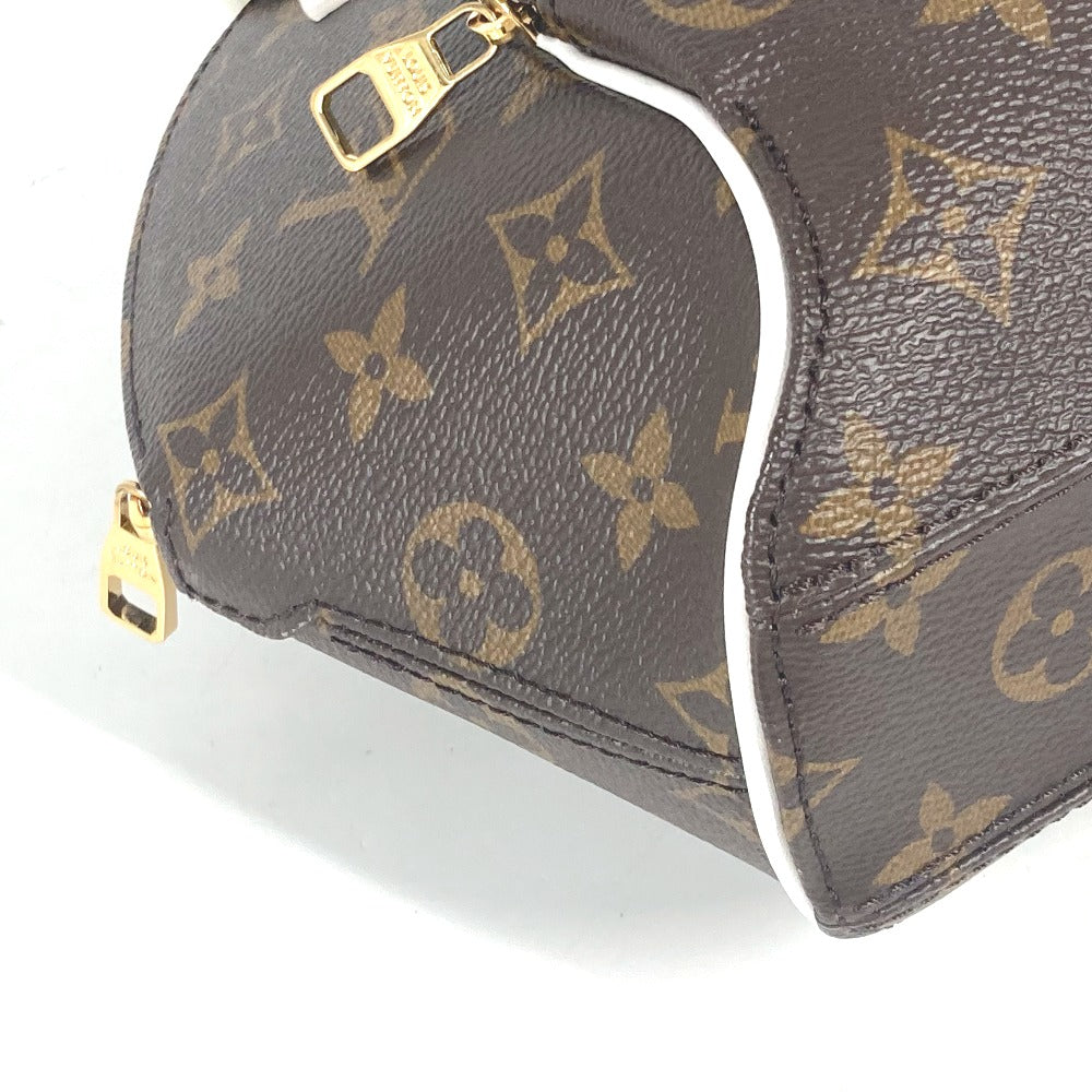 LOUIS VUITTON Handbag M20752 Monogram Vernis, Leather Brown Monogram LV Match Ellipse MM