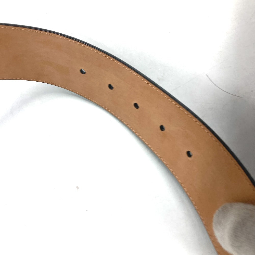 LOUIS VUITTON belt leather Brown 36