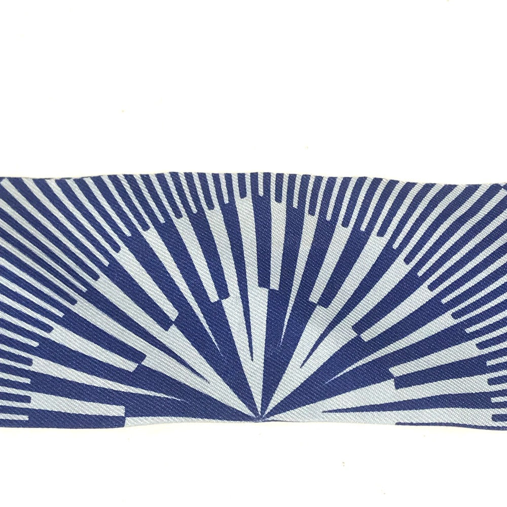 HERMES scarf silk blue Twilly Twilly