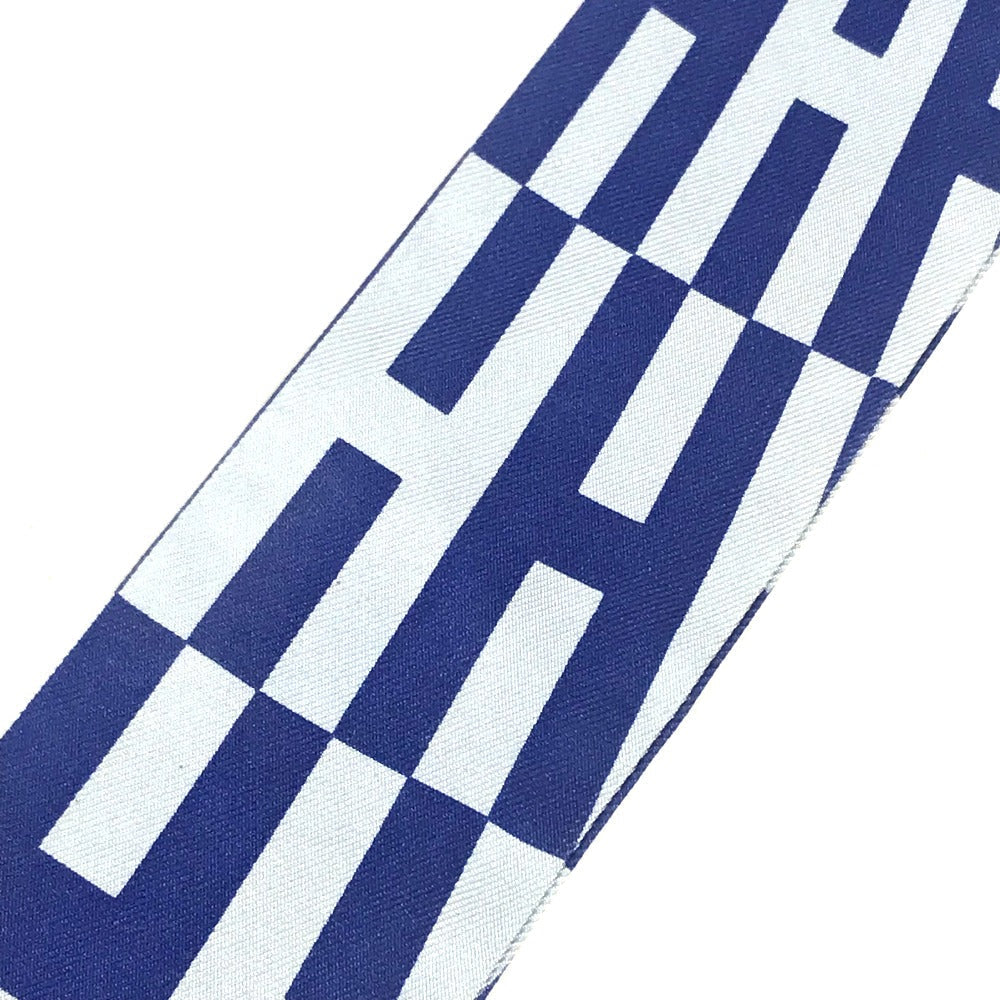 HERMES scarf silk blue Twilly Twilly