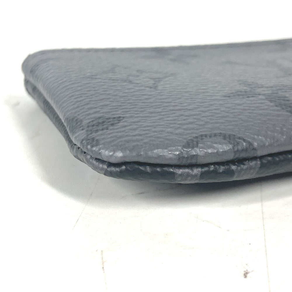 LOUIS VUITTON Coin case M80905 Monogram Eclipse Canvas black Monogram Eclipse Pochette cree
