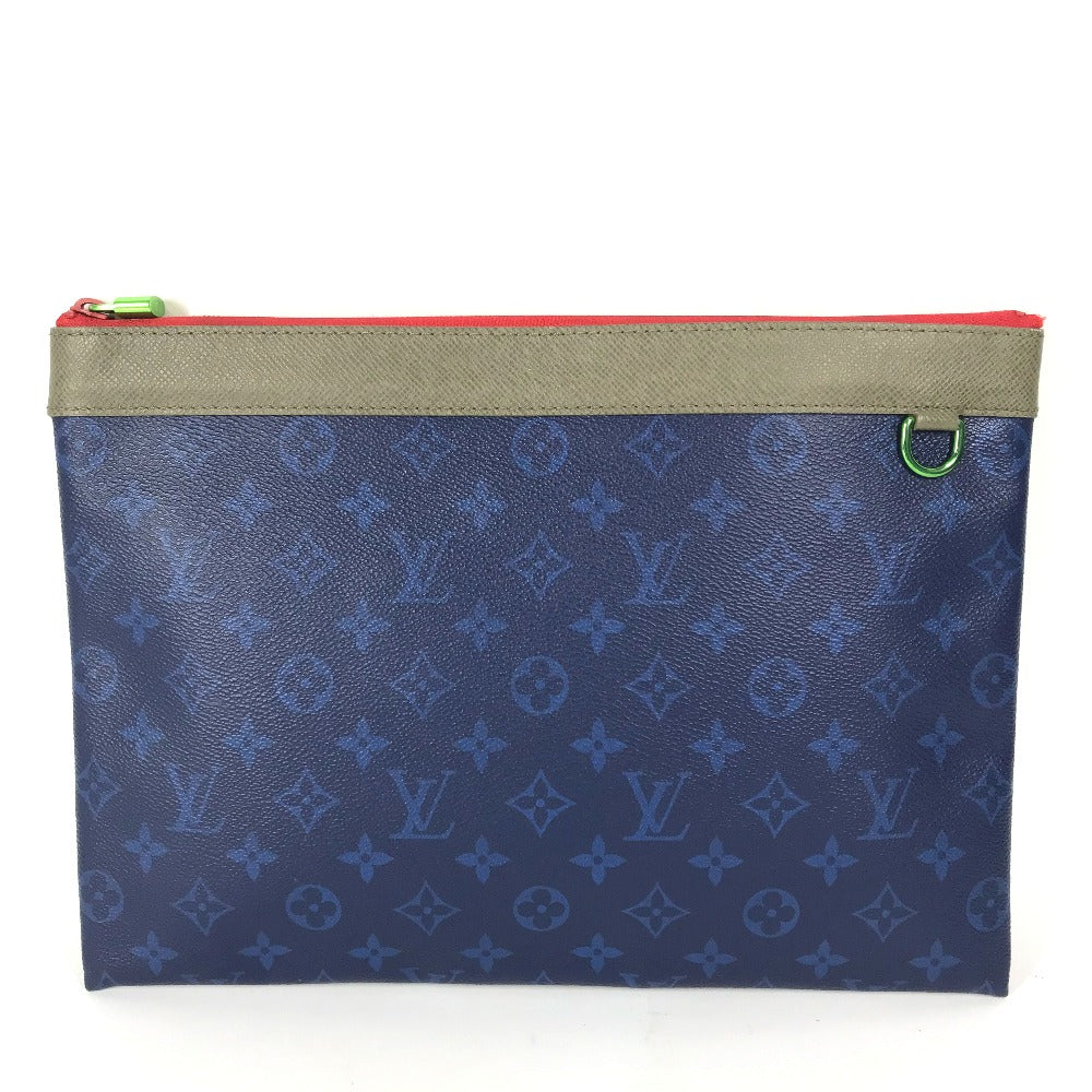 LOUIS VUITTON Clutch bag M63047 Monogram canvas blue Monogram Pacific Pochette Apollo