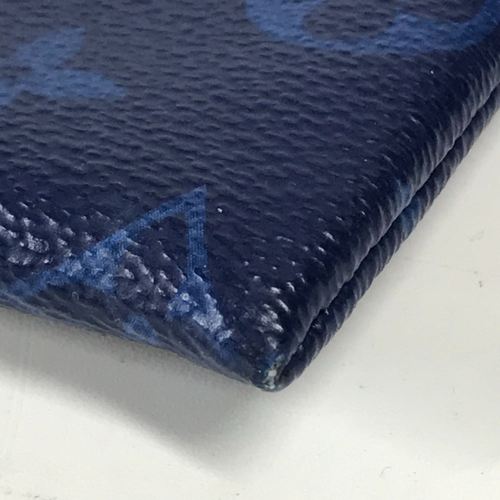 LOUIS VUITTON Clutch bag M63047 Monogram canvas blue Monogram Pacific Pochette Apollo
