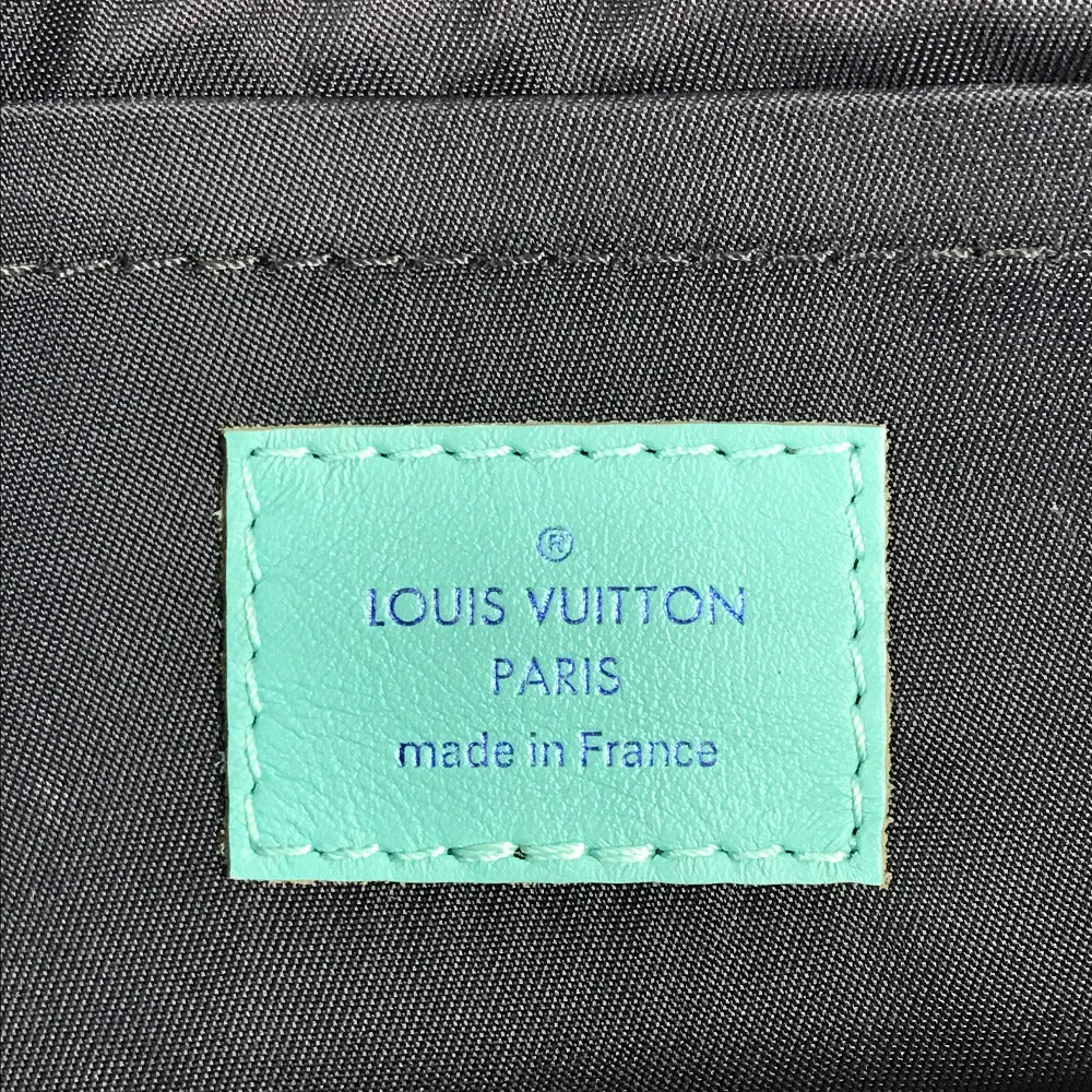 LOUIS VUITTON Clutch bag M63047 Monogram canvas blue Monogram Pacific Pochette Apollo