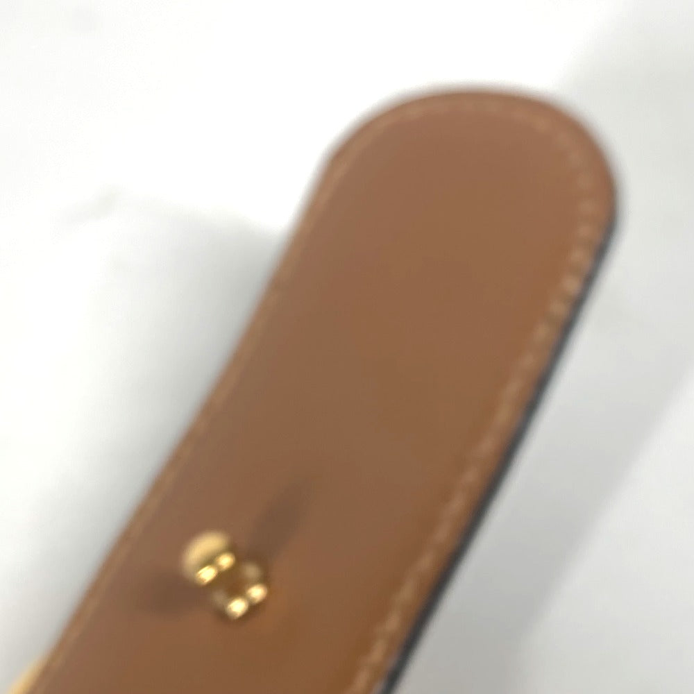 GUCCI belt 036�E519�E2964 leather black vintage GG logo buckle Women 65 Used