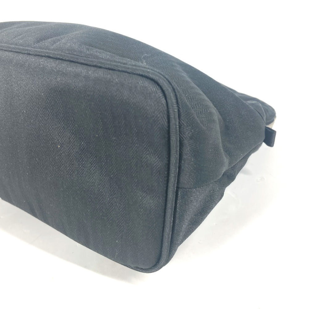 HERMES Pouch Cotton, Polyamide black SONY OPEN FUJITV 2007 H Logo Golf Pouch Bolide Pouch GM Women(Unisex) Used