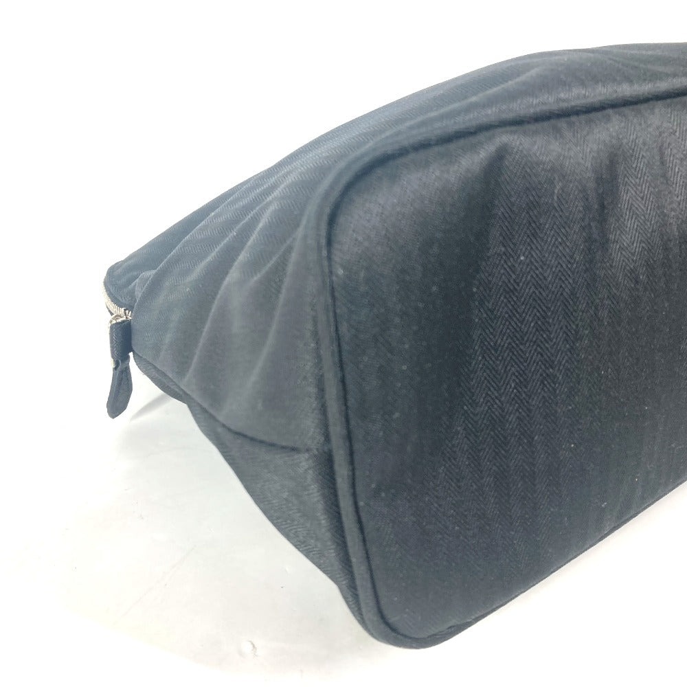 HERMES Pouch Cotton, Polyamide black SONY OPEN FUJITV 2007 H Logo Golf Pouch Bolide Pouch GM Women(Unisex) Used